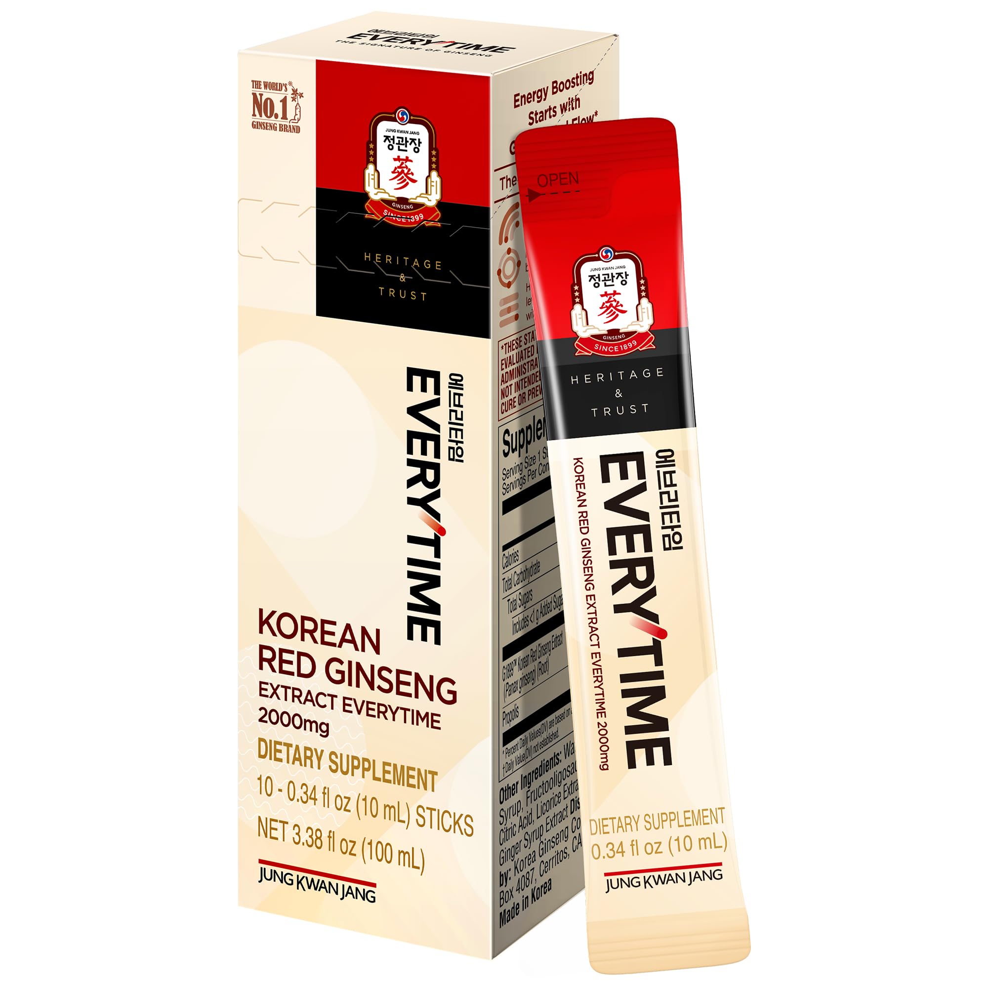 JUNG KWAN JANG Everytime Korean Red Ginseng Extract