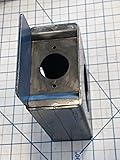 WELDANDFABSHOP Gate Lockbox Single Hole Weldable