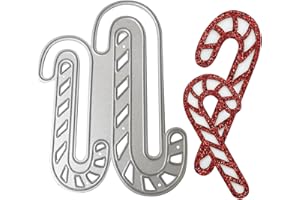 CPEI Christmas Metal Cutting Dies Candy Cane Die Cuts Embossing Stencil for Card Making DIY Scrapbooking/Photo Album Decorative Embossing Paper Cards (Candy Cane)