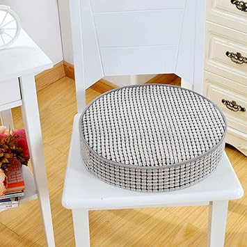 Chair Pads For Dining Room Chairs - 1 - Featuring contemporary accents and reversible microfiber pads, these greendale home fashions microfiber 15 x 17.5 in.