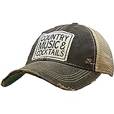VINTAGE LIFE Women's Distressed Funny Sayings Trucker Baseball Hats