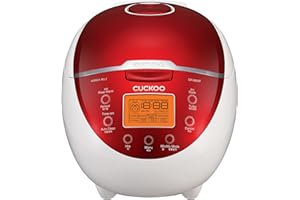 CUCKOO CR-0655F | 6-Cup (Uncooked) Micom Rice Cooker | 12 Menu Options: White Rice, Brown Rice & More, Nonstick Inner Pot, De