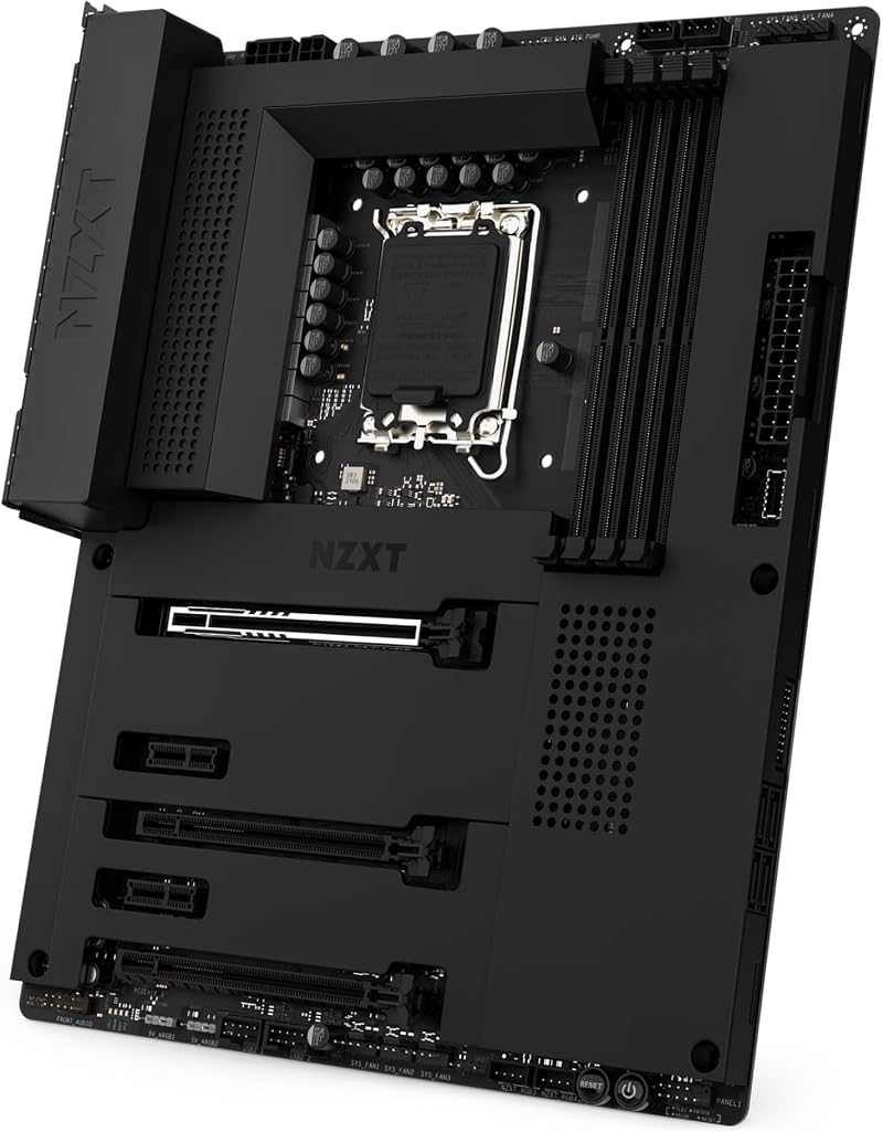NZXT N7 Z790 Motherboard ATX WiFi 6E Bluetooth Black Intel 12th 13th 14th Gen