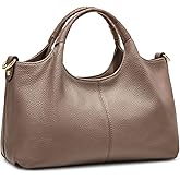 Kattee Leather Purses and Handbags for Women, Small Medium Crossbody Bags Trendy, Soft Shoulder Satchel Bags