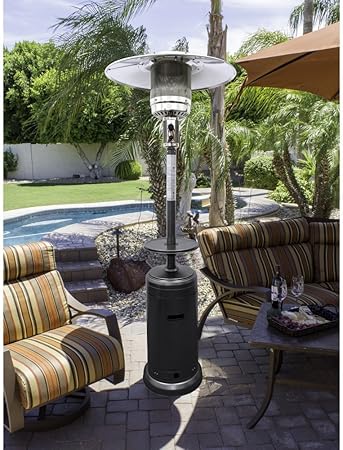 Amazon Com Az Patio Heaters Hlds01 Cg 87 48000 Btu Tall Outdoor