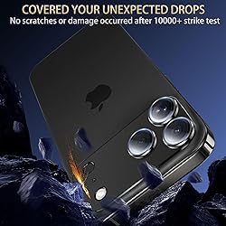 SiHPuoy 2 Pack Camera Lens Protector for iPhone 17