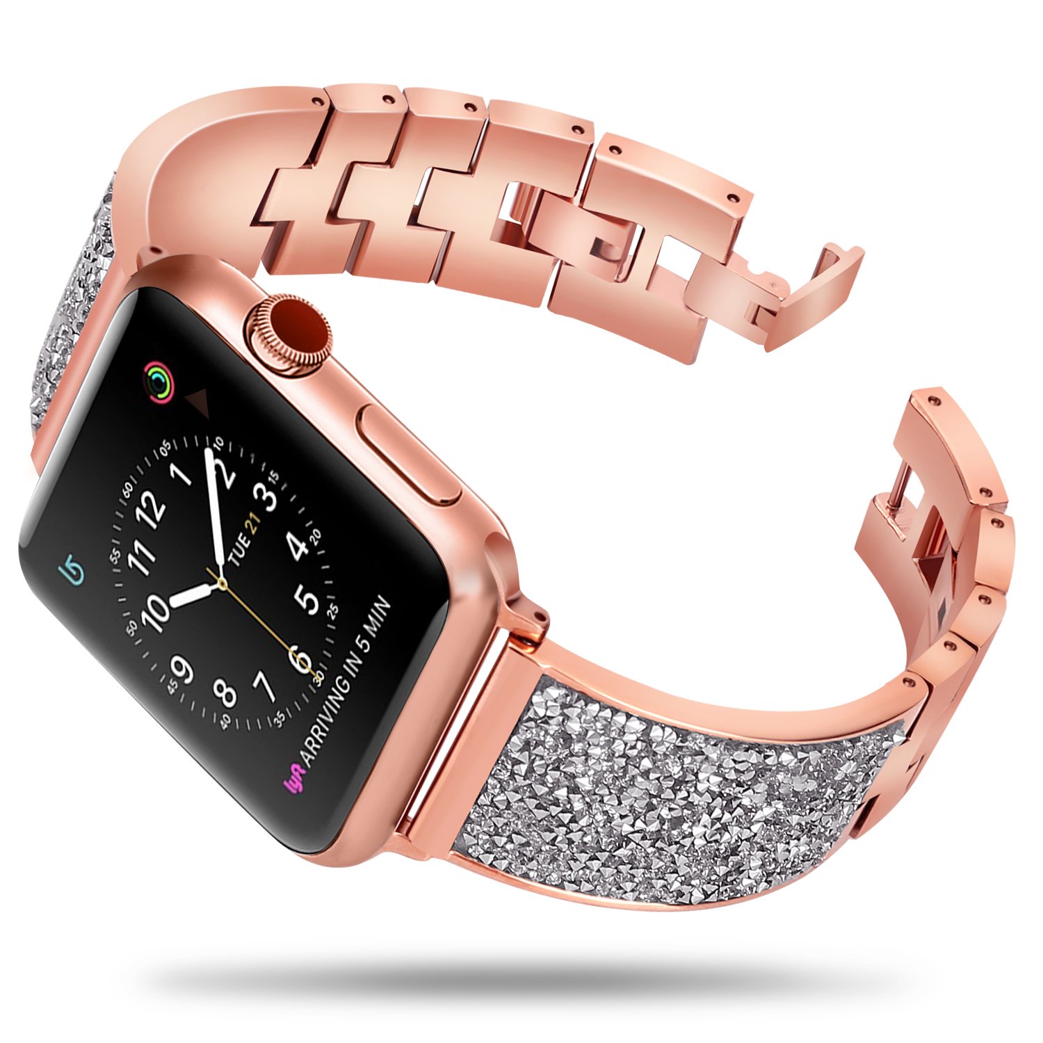 apple watch series 4 rose gold amazon