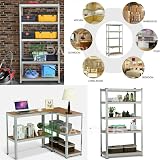 Royalswill Heavy Duty 5 Tier Boltless Garage Shelving Unit 875KG Capacity view 8