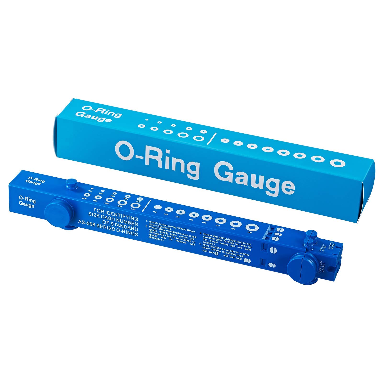 Busy Corner O Ring Gauge Make Work Smart Telescoping O Ring Sizing Plastic Gauge Slide Style National Type For Measuring O Rings Inner Diameter Od Thickness Gauge Blue Buy Online In India At Desertcart In Productid
