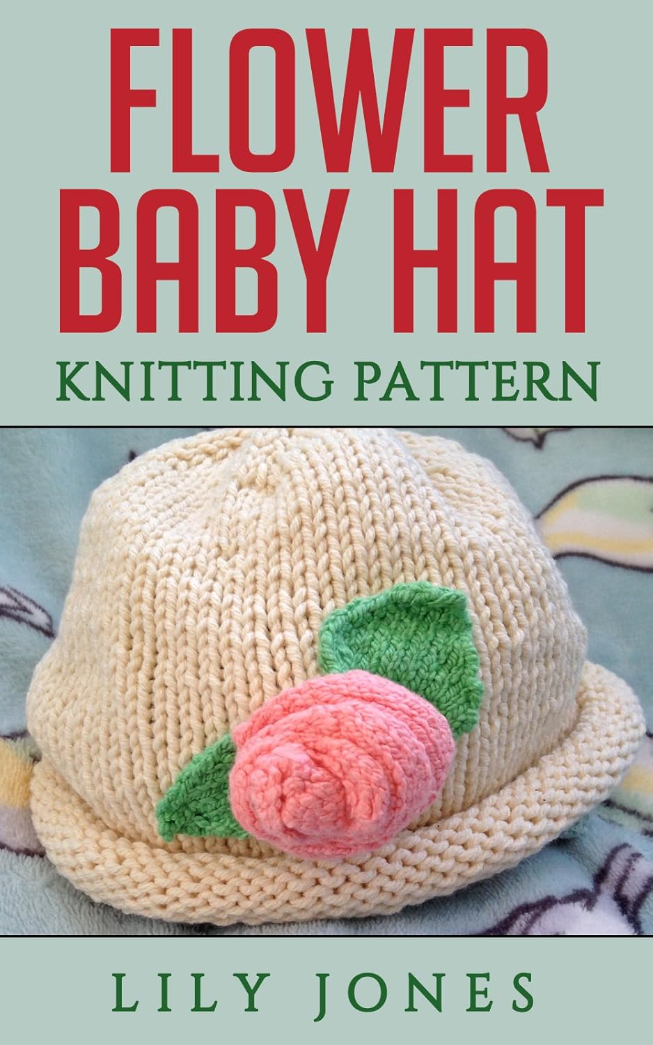 baby flower hat knitting pattern