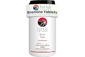 Hot Tub Things Bromine Tablets 5 Pounds - Specially Formulated for Spas