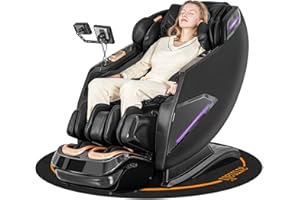ARMALI 4D Massage Chairs Full Body,Zero Gravity SL-Track Shiatsu Massage Chair Recliner,Core Heating,20 Massage Techniques,Deep Yoga Stretch,Foot Rollers, Ai Voice,Touch Screen,Wireless Charging