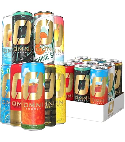 Amazon.com : OMNI Energy Drink Variety Pack 12oz (Pack of 9