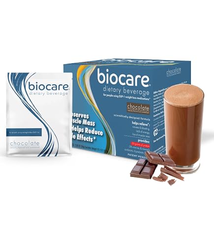 biocare glp-1 shakes Amazon.com: Biocare Nutritional Beverage, Dietary Powder Drink Provides 30g Essential Protein, 26 Vitamins/Minerals, Helps Ease Nausea, Bloating, Constipation, Vanilla Shake 14ct : Health & Household