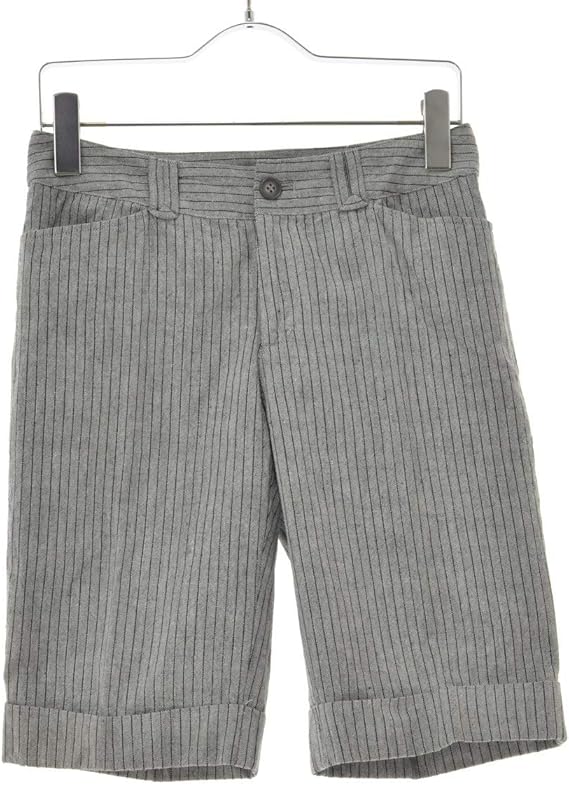 Amazon コムサイズム Comme Ca Ism ストライプ柄コットンリネン ハーフパンツ ショートパンツ 通販