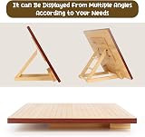 Coopay Blocking Board for Crochet 11 inch Grid with Pins Wooden Easel view 3
