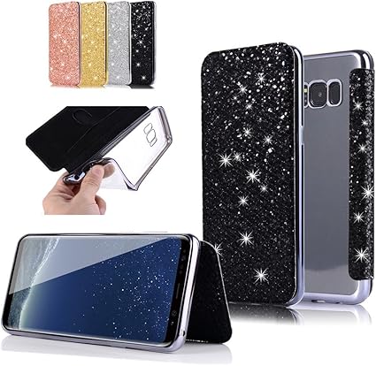 Amazon Co Jp 手帳型 Galaxys9 Galaxys9 Galaxys8 Galaxys8 ケース ラメ キラキラ 女性 可愛い ギャラクシ S9 S8 Plus 手帳型ケース カード収納 Kmxdd Galaxys8plus ローズ金 家電 カメラ
