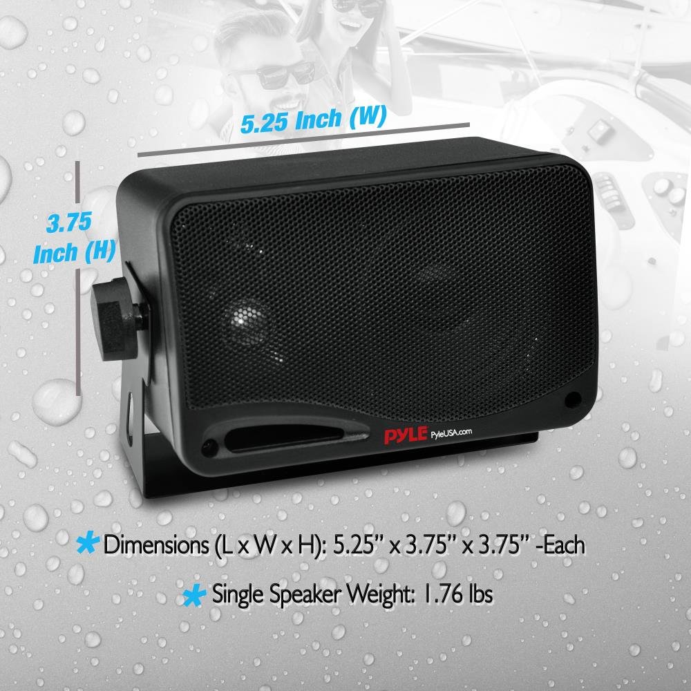 Outdoor Waterproof Wireless Bluetooth Speaker 3 5 Inch Pair 3