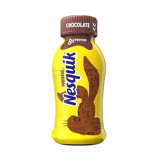 NESQUIK CHOCOLATE LOWFAT MILK, READY TO DRINK