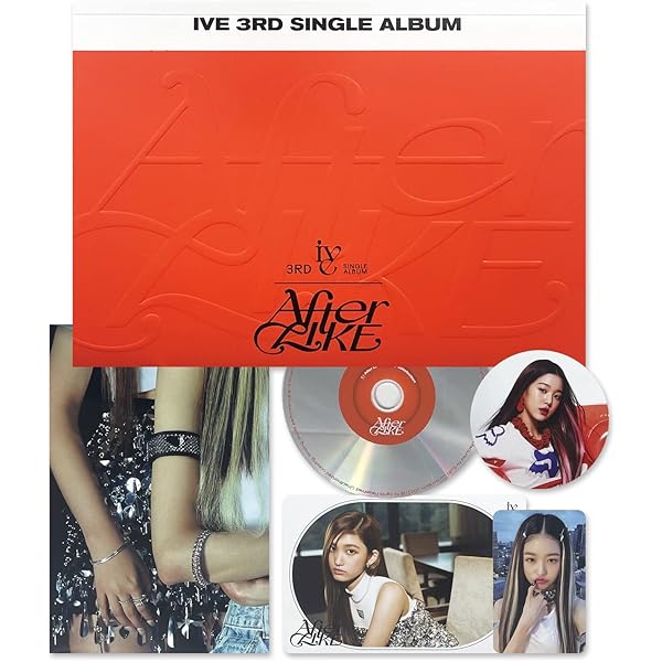 IVE - IVE LOVE DIVE 2nd Single Album 3 Version SET Contents+