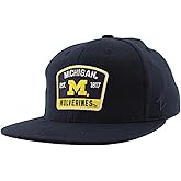 Michigan Wolverines NCAA Officially Licensed Fitted Hat M15Z Switchback Team Color, Medium