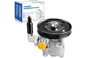 OGATOO Power Steering Pump with Pulley Fits for Hyundai Elantra 2001 2002 2003 2004 2005, Tiburon 2003-2006 2007 2008 Automotive Replacement Power Steering Pumps replaces 21-5260, 571002D151, 571002D100