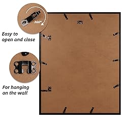 Hoikwo 22x28 Black Picture Frame, Display Pictures