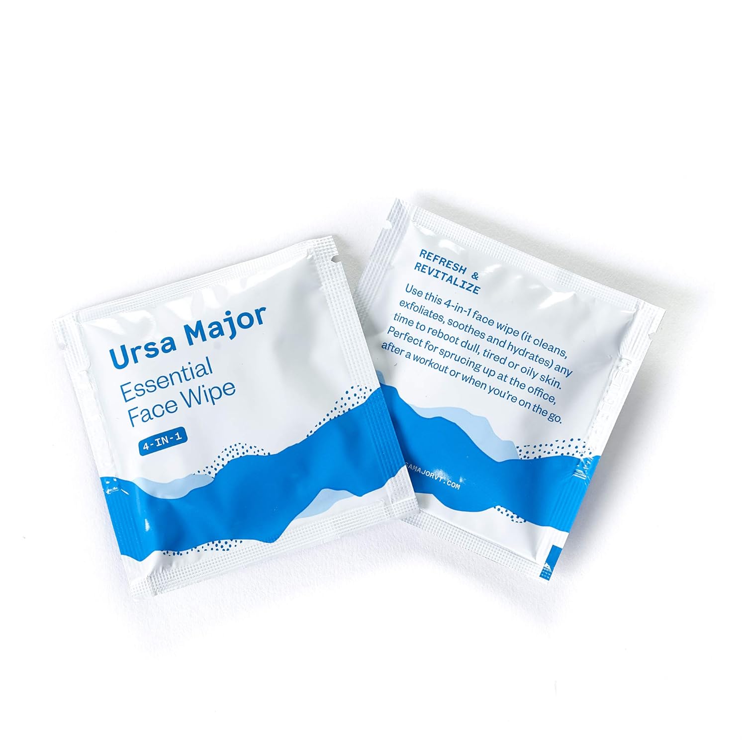 Ursa Major Essential Face Wipes | Natural, Biodegradable, Cruelty-Free | Cleanse, Exfoliate, Soothe and Hydrate | 20 Count: Beauty