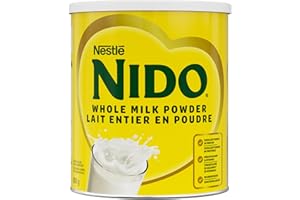 NIDO Whole Milk Powder, Rich & Creamy Powdered Milk, High in Calcium & Vitamin D, Source of Protein, No Artificial Colours or