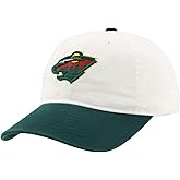 ZHATS NHL Unisex-Adult NHL Officially Licensed Adjustable Hat Scholarship Icon White