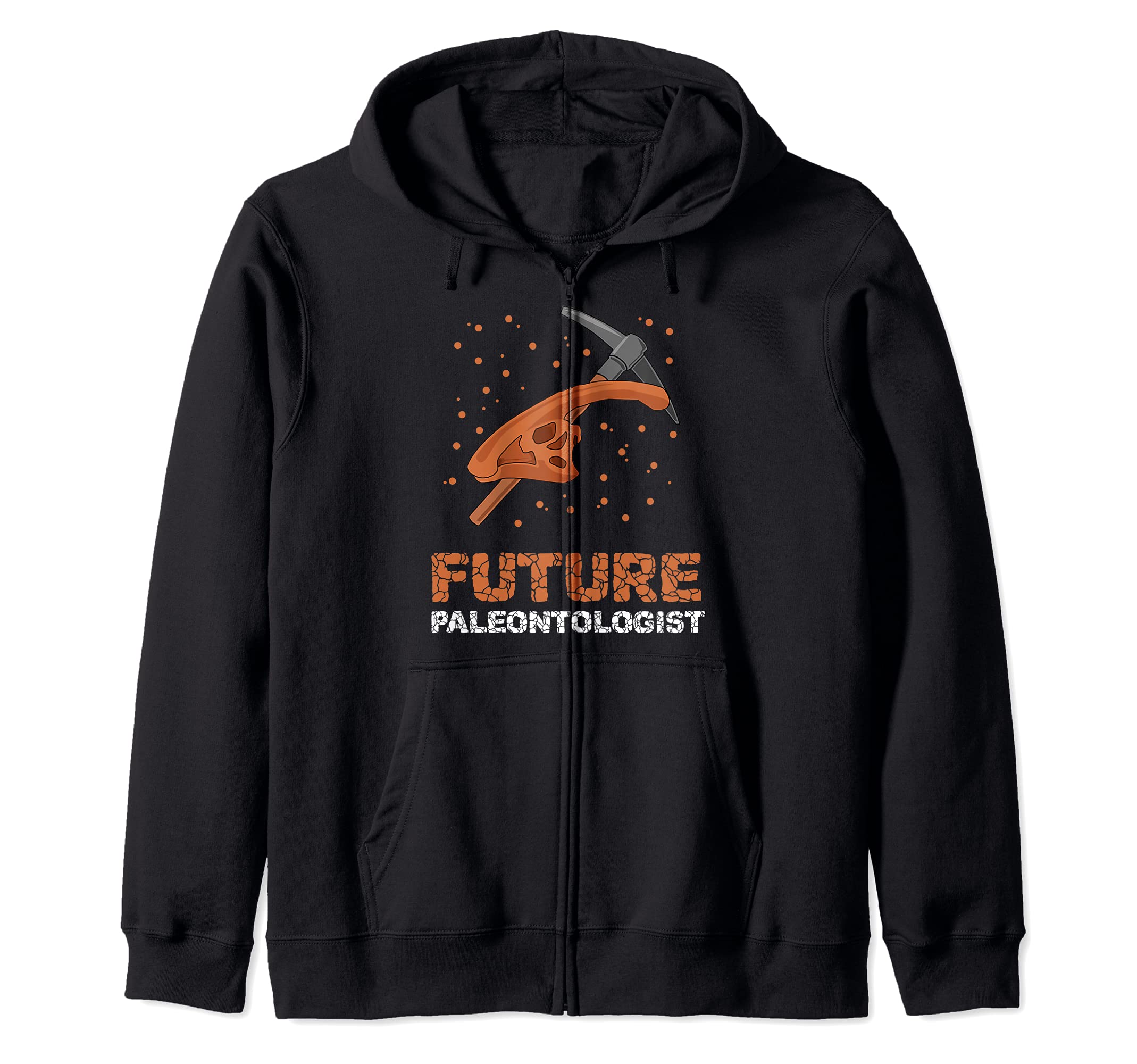 Future Paleontologist Dinosaur Zip Hoodie