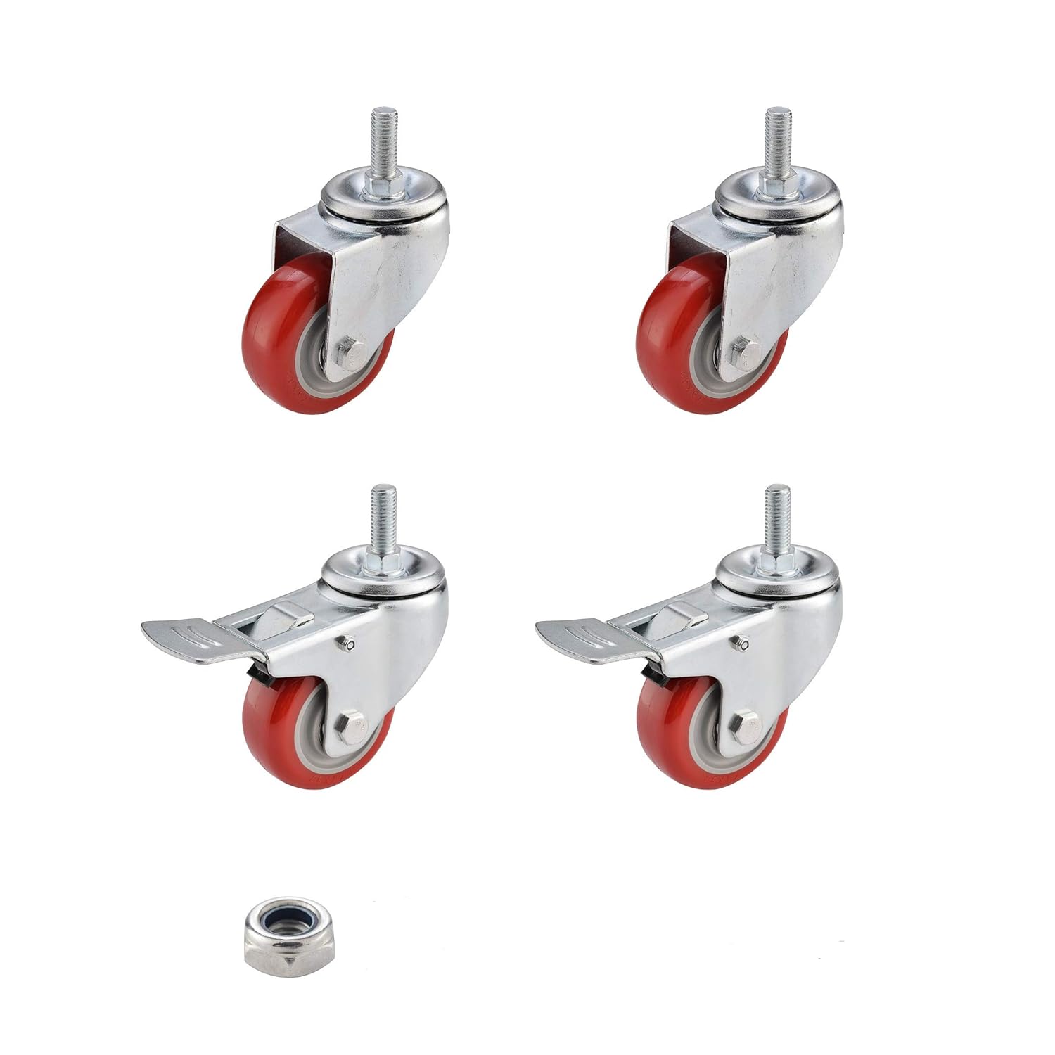 Best furniture casters ball threaded stem