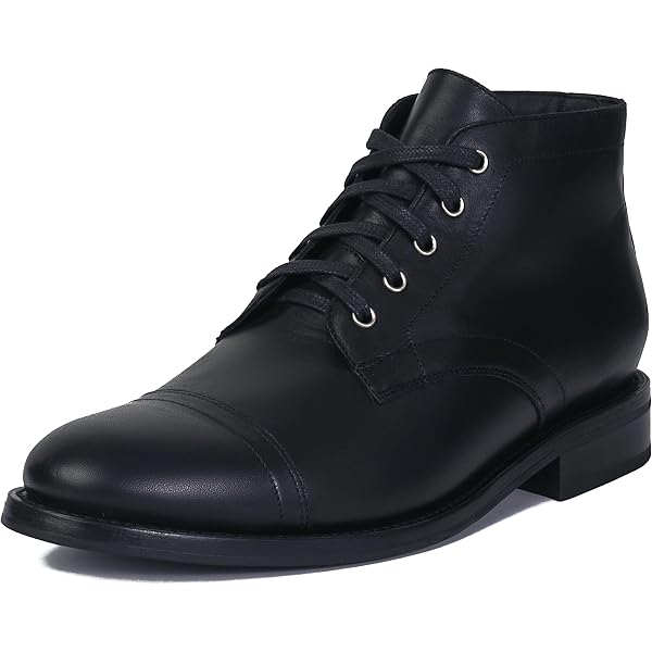 Thursday Boot Company Everyday Scout Chukka Boots Mens 10 Black Leather Handmade Amazon.com | Thursday Boot Company Men main image 4