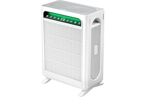 KNKA Air Purifier for Home Bedroom Large Room Up to 3,500 Ft², HEPA Air Cleaner with Washable Pre-Filter, AHAM VERIFIDE, AQI Display, ECO Mode, Pet Mode for Pets, Allergies, Dust, Pollen, APH4000