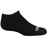 Fruit of the Loom Boys' Zone Cushion No Show Socks (10 Pack)