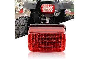 SKTYANTS LED ATV Tail Light OEM Rear Brake Light 5KM-8472C-10-00 Compatible with Yamaha Rhino Grizzly Kodiak Wolverine Bruin 