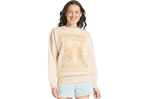Billabong Womens Regular Fit Midweight Super Soft Brushed Fleece Crewneck SweatshirtSweatshirt