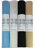 Non-Skid Grip Shelf Liner Drawer and Cabinet Shelves Non-Slip Liner 12" X 60" White