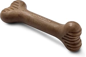 Lumabone Bulkster Durable Chew Toy for Aggressive Chewers, Dog Toys for Aggressive Chewers, Dog Toys, Real Bacon, Made in USA, Medium