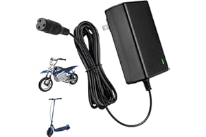CAKULA Razor Electric Scooter Charger for Razor MX350 Dirt Bike E100 E175 E200 E200S E300 E300S E500 Pocket Mod Sports Mod and Dirt Quad Razor Charger Replacement 24V 2000mA
