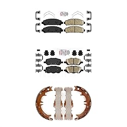 Transit Auto Front Rear Ceramic Disc Brake Pads Kit