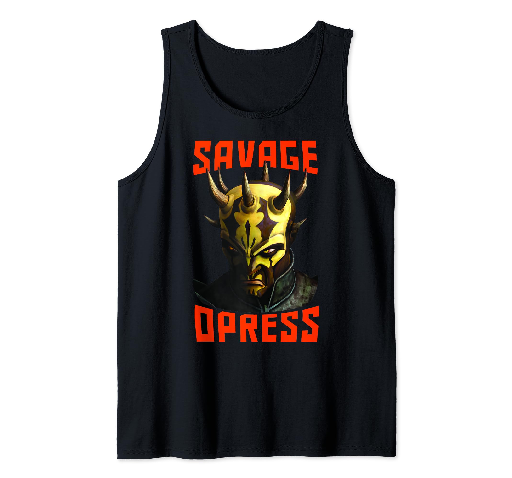 Star Wars: Clone Wars Savage Opress Big Face Tank Top
