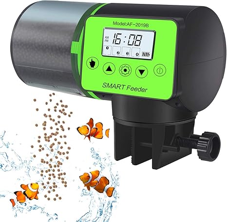 Amazon Com Petrip Automatic Fish Feeder Update Timer Fish