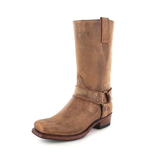 Sendra Boots Damen Herren Lederstiefel 8833 Bikerstiefel