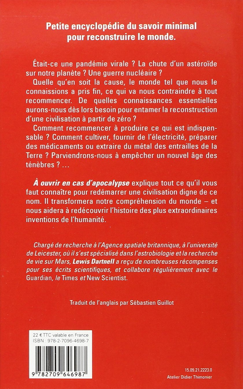 Buy A Ouvrir En Cas D Apocalypse Book Online At Low Prices In India A Ouvrir En Cas D Apocalypse Reviews Ratings Amazon In