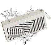 Bluetooth Speaker, Portable Wireless Bluetooth Speakers with HD Sound, IPX5 Waterproof Speaker with RGB LED Lights, Bluetooth5.3, TWS Pairing, Long Playtime, for Home/Party/Outdoor/Beach/Bathroom