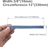 UPWOOD 40pk Sanding Belts 10x330mm 40/60/80/120 Grit Zirconium Corundum 3/8"x13" view 2