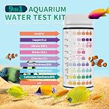 EASYTEST 9-in-1 Aquarium Test Strips 150 PCS Water Test Kit view 2