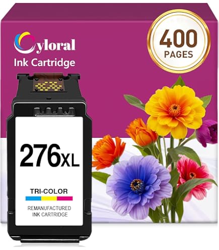 Amazon.com: Cyloral 275XL Black Ink Cartridge for Cannon TS3700