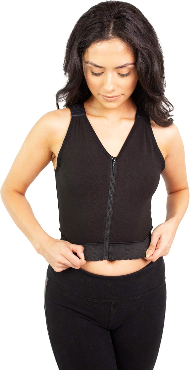 ContourMD Compression Vest for Women –Compression Post Surgery S16V01 at  Women’s Clothing store